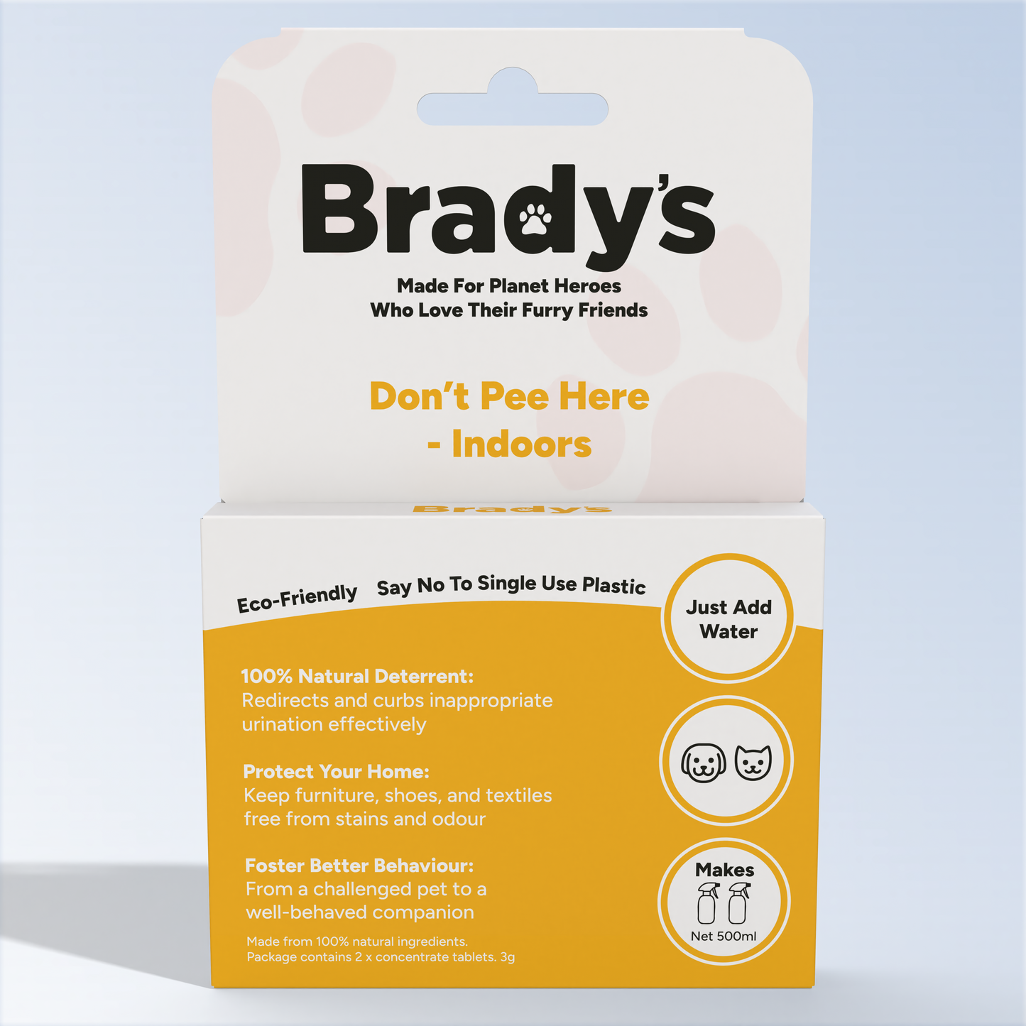 Brady's Don’t Pee Here - Indoors